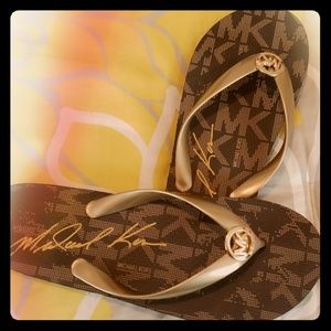 Michael Kors flip flops
